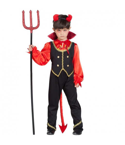Unterwelt Dämon Kinderverkleidung für eine Halloween-Party