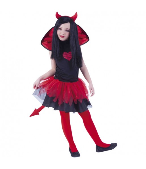 Teufelsweib Tutuween Kostüm für Mädchen