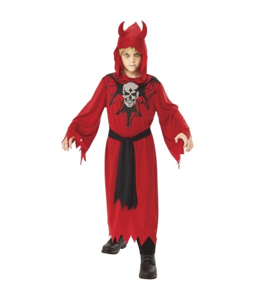 Rächer Teufel Kinderverkleidung für eine Halloween-Party