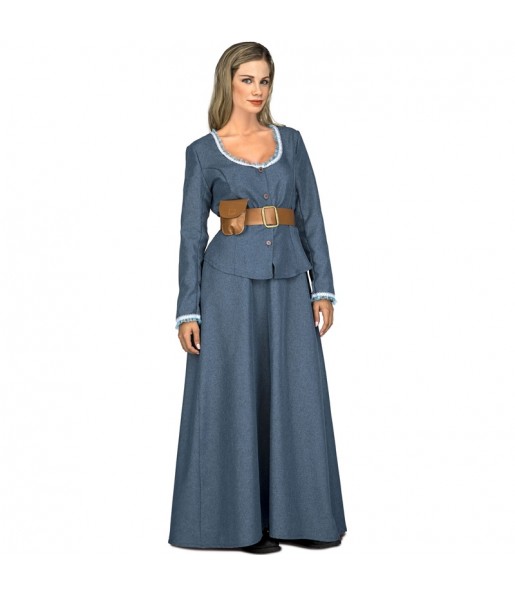 Kostüm Sie sich als Westworld Dolores Abarnethy Kostüm für Damen-Frau für Spaß und Vergnügungen