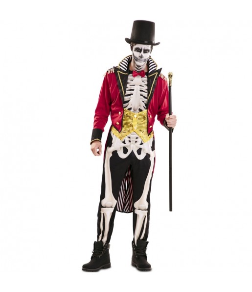 Skelett Dompteur Kostüm für Männer