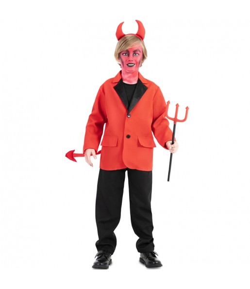 Mister Teufel Kostüm für Jungen