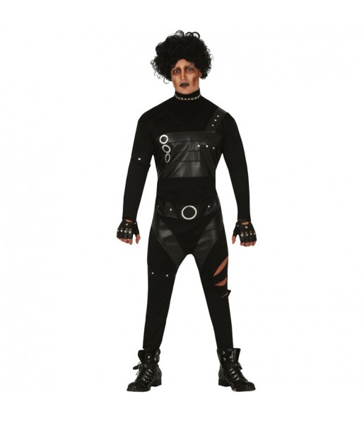 Verkleidung Edward mit den Scherenhänden Tim Burton Erwachsene für einen Halloween-Abend