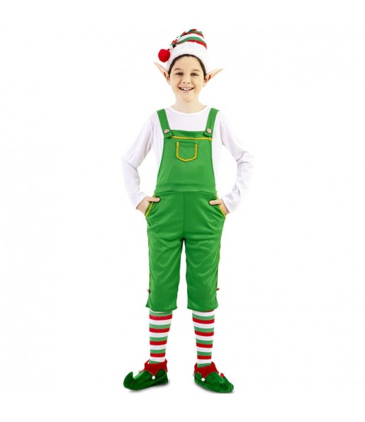 Weihnachtsmann Elf Kostüm für Jungen