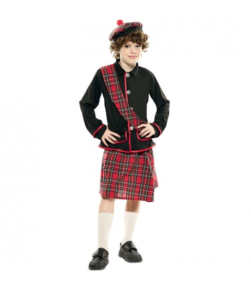 Klassisch schottisch Kinderverkleidung, die sie am meisten mögen