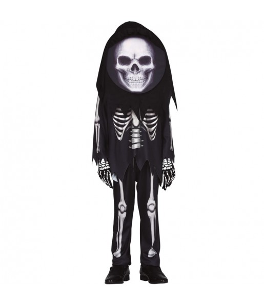 BIG-HEAD Skelett Kostüm für Jungen
