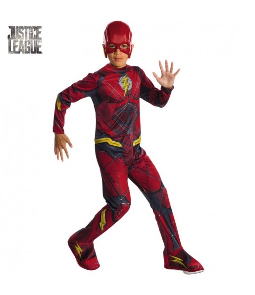 Justice League Flash Kostüm für Kinder