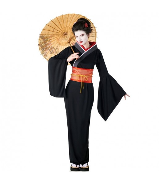Geisha aus dem alten Japan Kostüm für Damen