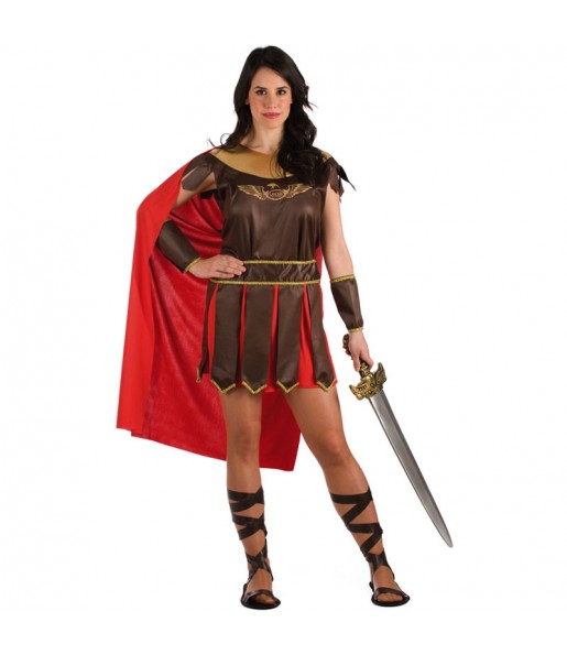 Kostüm Sie sich als Kriegerische Gladiatorin Kostüm für Damen-Frau für Spaß und Vergnügungen
