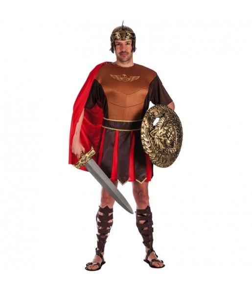 Kriegerische Gladiator Erwachseneverkleidung für einen Faschingsabend
