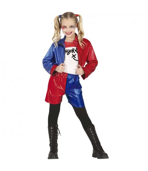 Harley Quinn Suicide Squad Kostüm für Mädchen