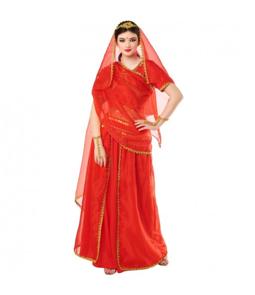 Luxus-Hindu Kostüm für Damen