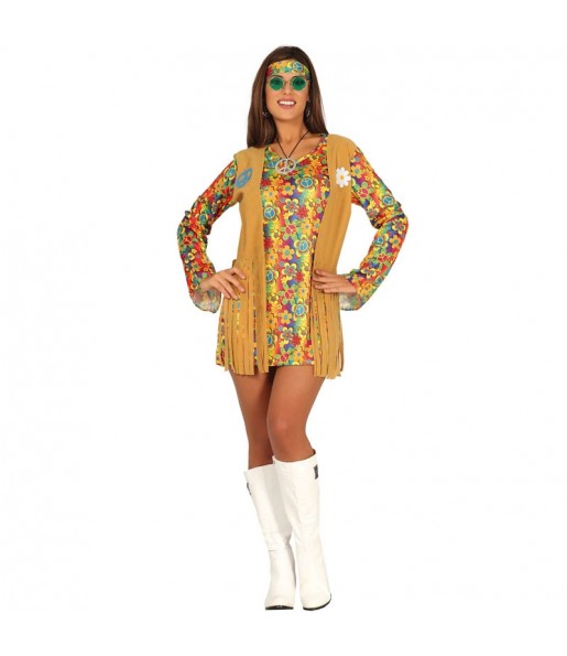 Hippie Flowers Kostüm für Damen