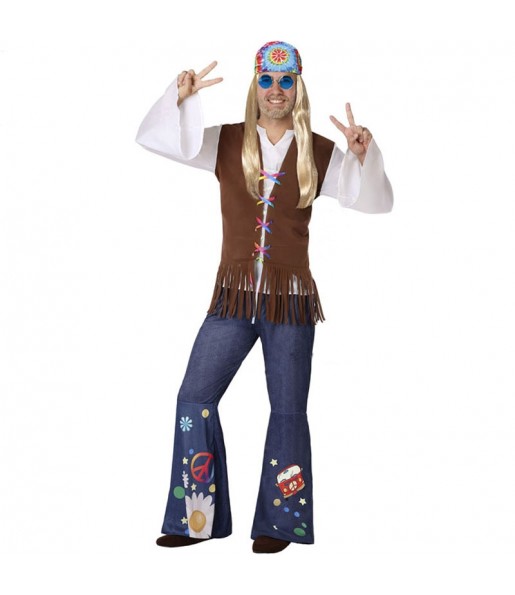 60er Hippie Kostüm für Herren