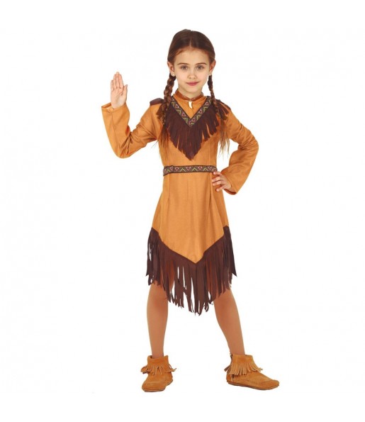 Cheyenne-Indianer Kostüm für Mädchen