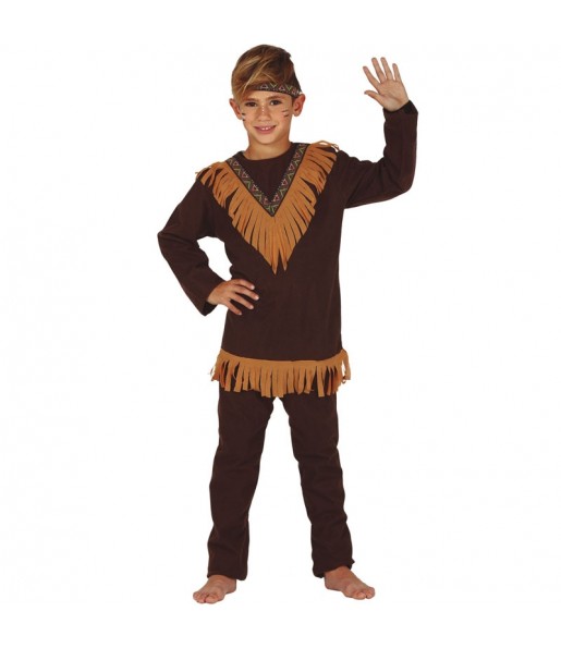 Apachen-Indianer Kostüm für Jungen