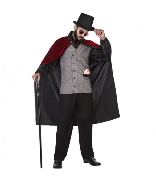 Verkleidung Jack the Ripper Erwachsene für einen Halloween-Abend