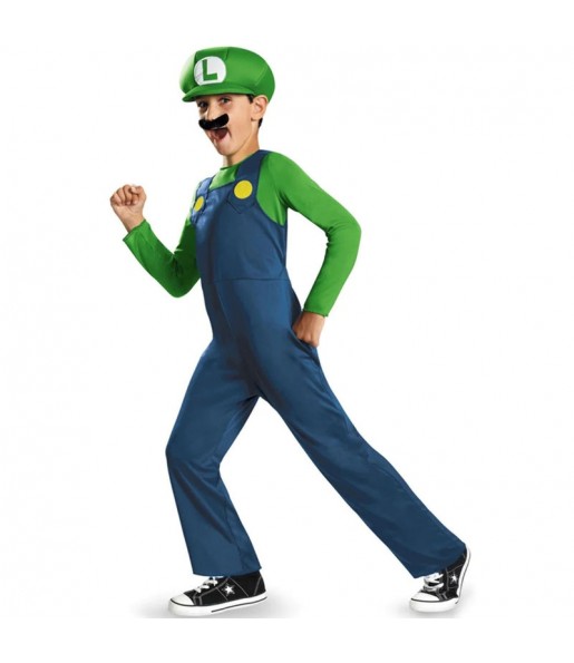 Luigi nintendo kostüm für kinder