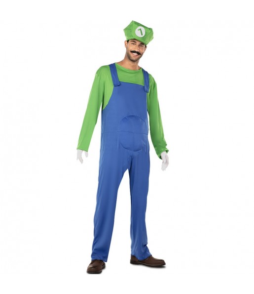 Luigi Kostüm für Erwachsene