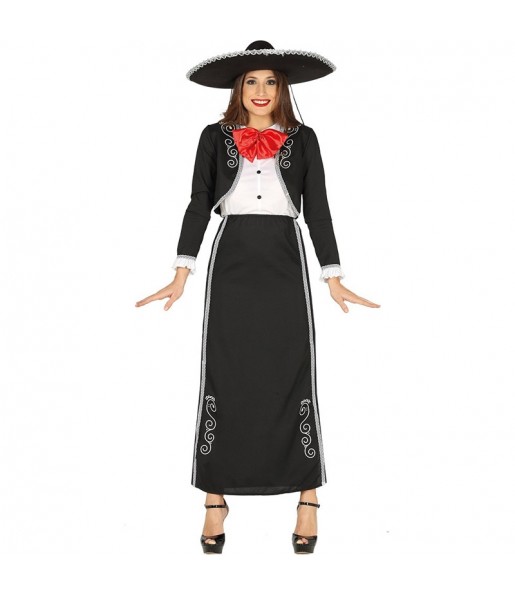 Kostüm Sie sich als Mariachi Kostüm für Damen-Frau für Spaß und Vergnügungen