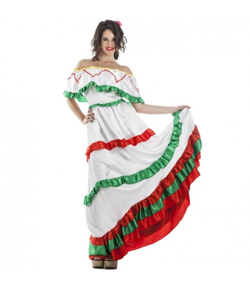 Kostüm Sie sich als Mexikanerin Tijuana Kostüm für Damen-Frau für Spaß und Vergnügungen