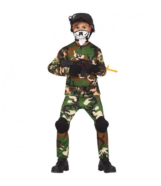 Military Assault Kostüm für Kinder