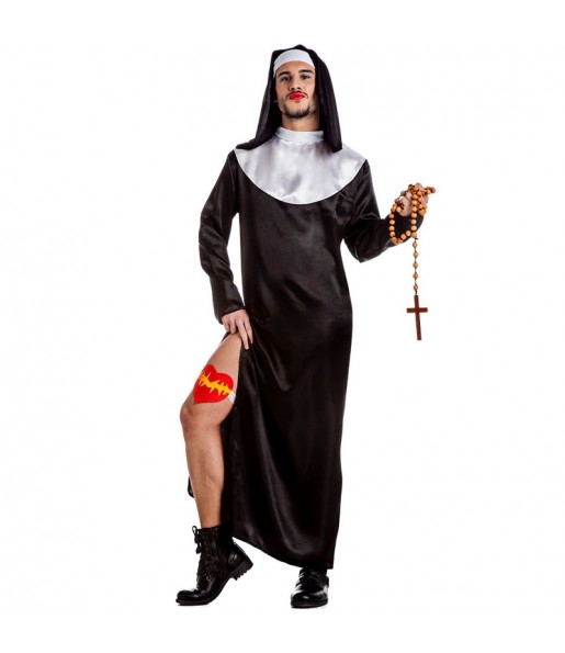Nonne Erwachseneverkleidung für einen Faschingsabend