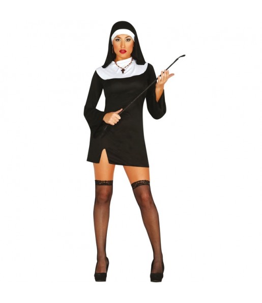 Sexy Nonne Kostüm für Damen
