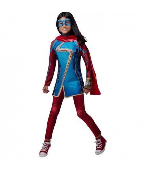 Frau Marvel Kostüm für Mädchen