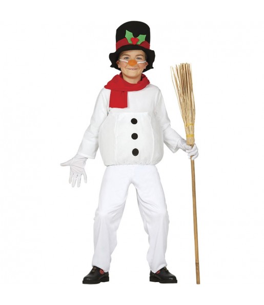 Schneemann Kostüm für Jungen