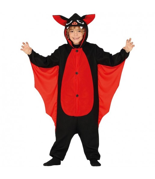 Fledermaus Onesie Kinderverkleidung für eine Halloween-Party