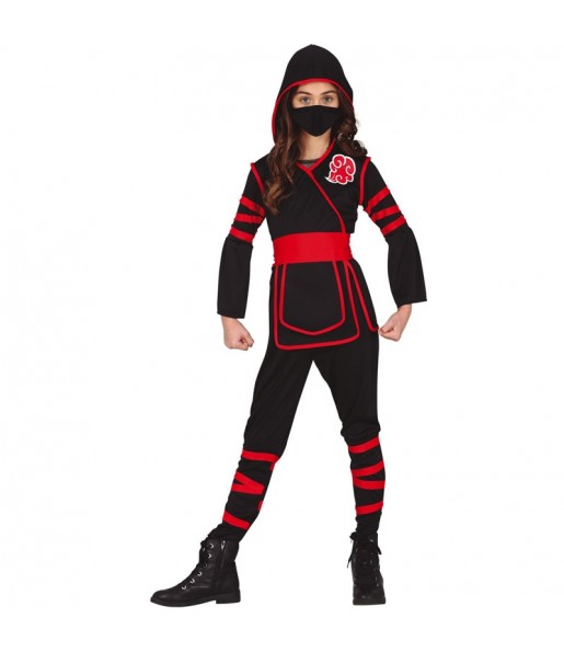 Ninja Kostüm für Mädchen