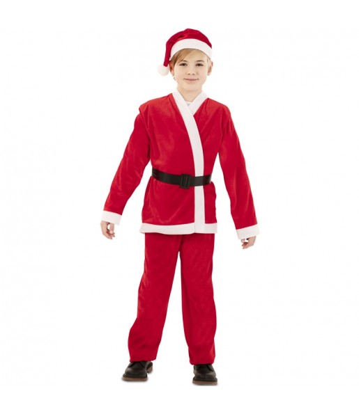 Roter Weihnachtsmann-Kostüm für Jungen