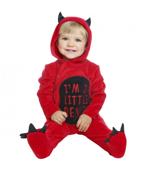 Kleine Dämon Verkleidung für Babies mit dem Wunsch, Terror zu verbreiten