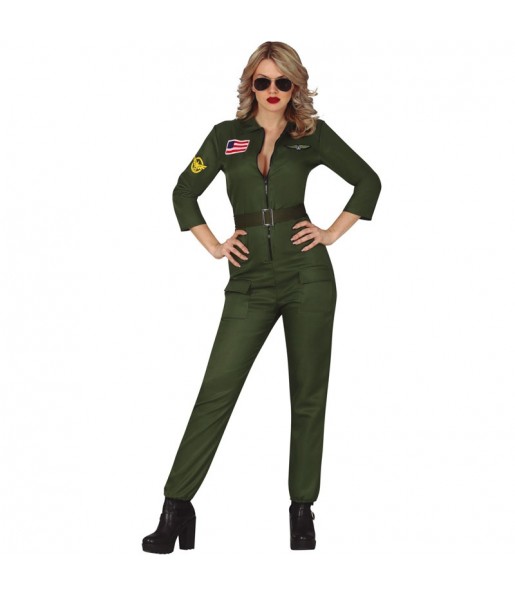Fighter Pilot Kostüm für Frauen