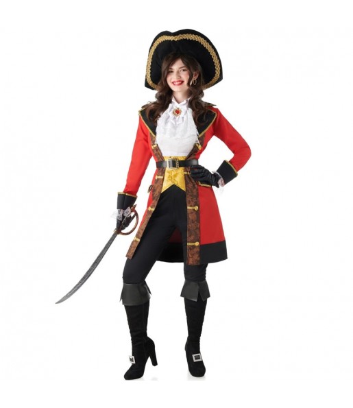 Captain Hook Kostüm für Damen