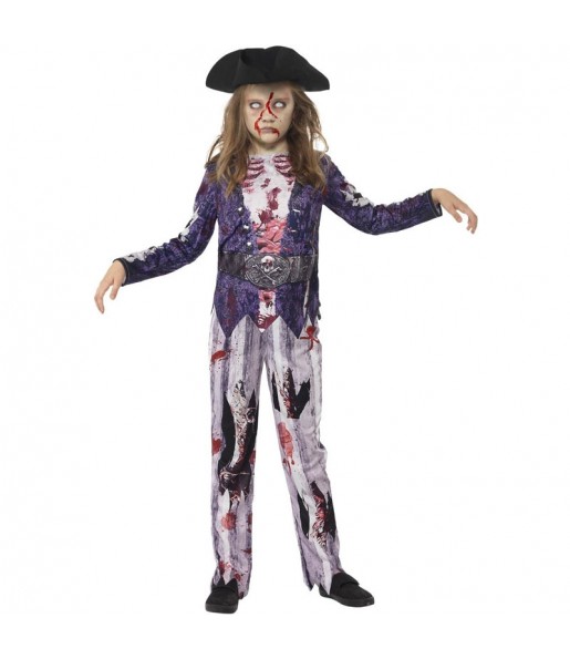 Ghost Pirate Kostüm für Mädchen