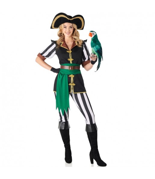 Sexy Piratin Kostüm für Damen