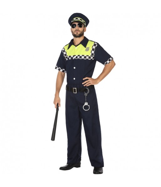 Städtisches Polizei Erwachseneverkleidung für einen Faschingsabend