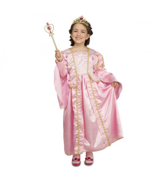 Prinzessin mit Zubehör Mädchenverkleidung, die sie am meisten mögen