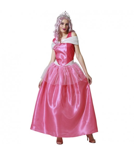 Rosa Prinzessin Kostüm für Damen