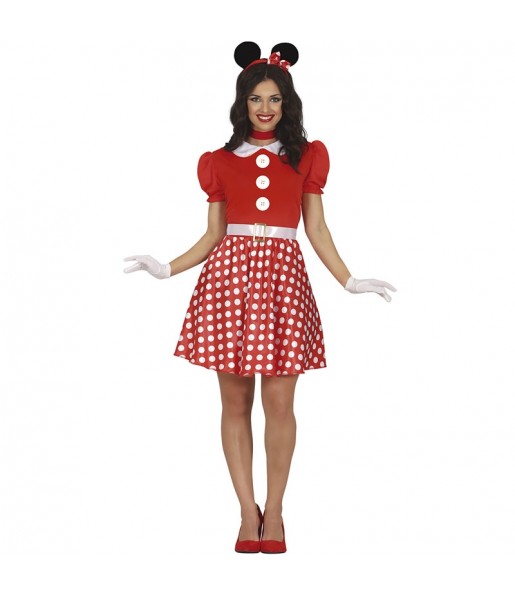 Sexy Minnie Maus Kostüm für Damen