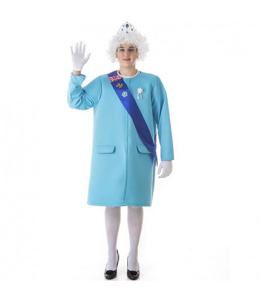 Königin Elisabeth II Kostüm für Herren