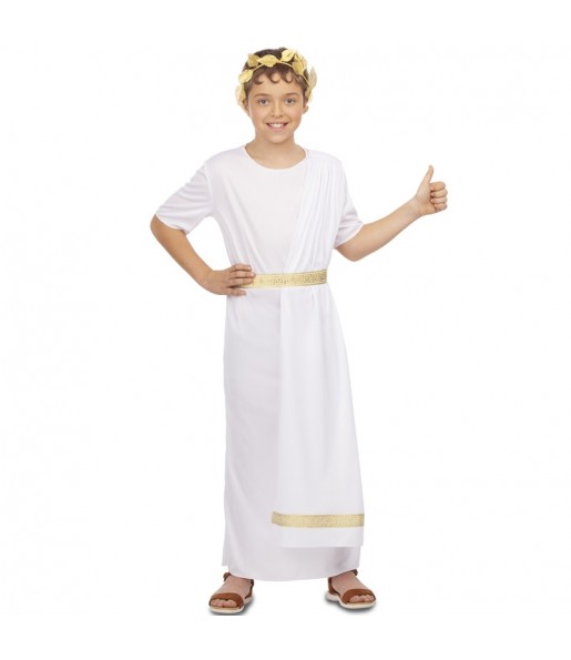 Weißer Römer Kinderverkleidung, die sie am meisten mögen