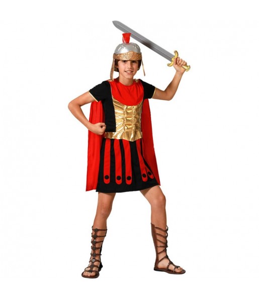 Goldenes Römer Kostüm für Jungen