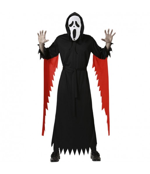 Scream-Killer Kostüm für Herren