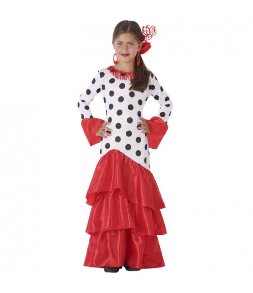 Flamencotänzerin Giralda Mädchenverkleidung, die sie am meisten mögen