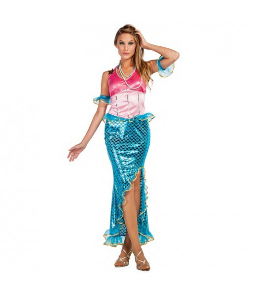 Kostüm Sie sich als Meerjungfrau Kostüm für Damen-Frau für Spaß und Vergnügungen