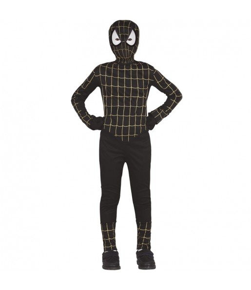 Spider-Man Dunkel Kostüm für Jungen