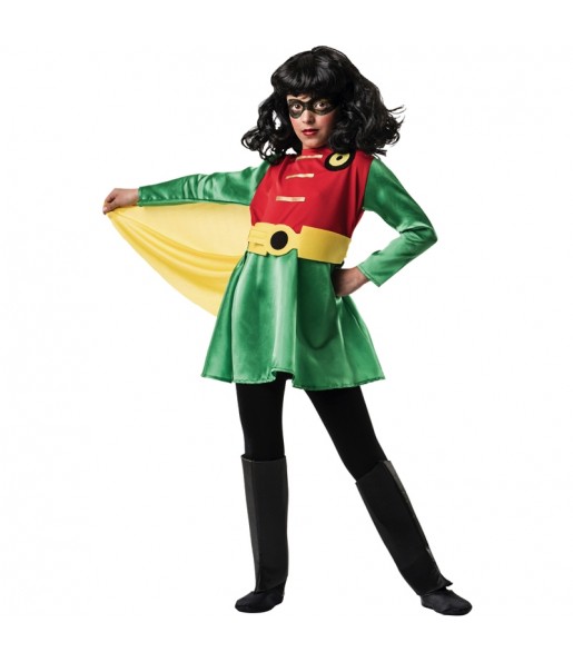 Super Robin Kostüm für Mädchen